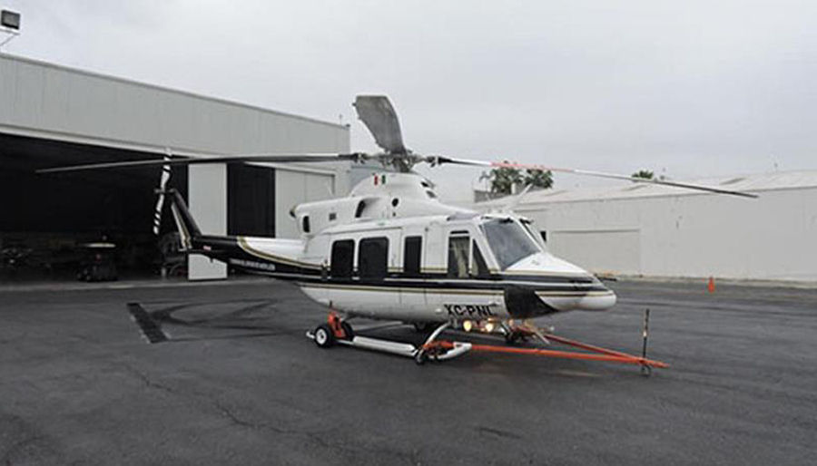 Helicopter Bell 412EP Serial 36251 Register XC-PNL XC-EDM used by Gobierno de Mexico (Mexico Government). Built 2000. Aircraft history and location