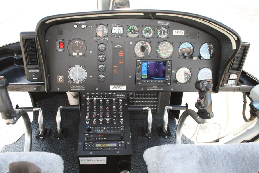 Helicopter Aerospatiale AS350D Astar Serial 1396 Register N5779Y N89DC. Built 1980. Aircraft history