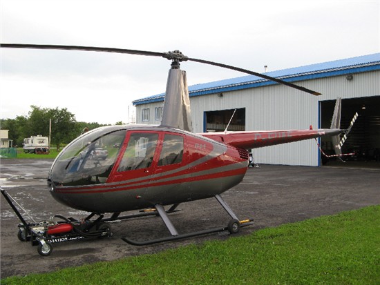 Helicopter Robinson R44 Raven Serial 1865 Register C-FPPC C-FUAF. Built 2008. Aircraft history and location