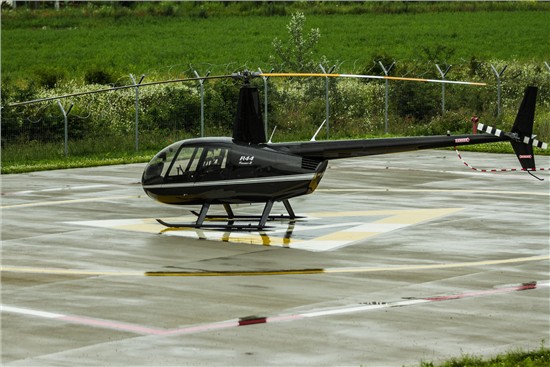 Helicopter Robinson R44 Raven II Serial 13267 Register YR-UUU D-HAIA. Built 2012. Aircraft history and location