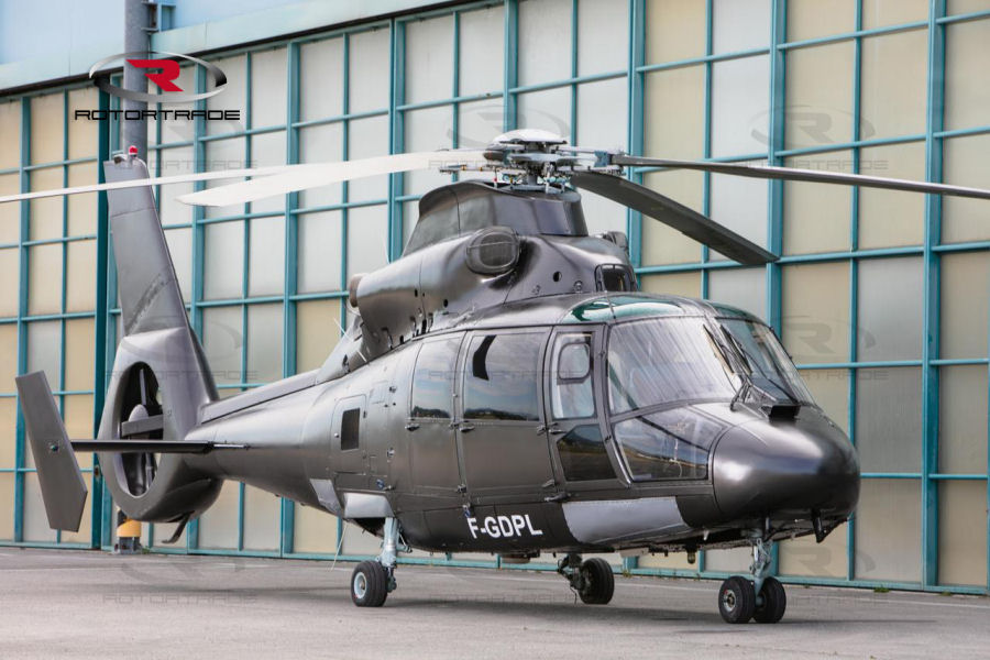 Helicopter Eurocopter AS365N3 Dauphin 2 Serial 6624 Register F-GDPL I-LUXA. Built 2002. Aircraft history