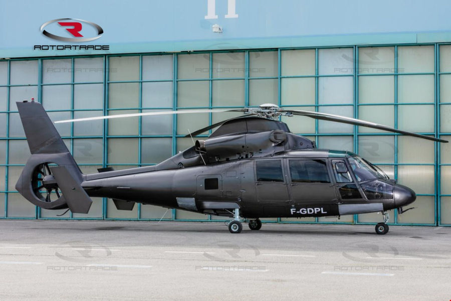 Helicopter Eurocopter AS365N3 Dauphin 2 Serial 6624 Register F-GDPL I-LUXA. Built 2002. Aircraft history