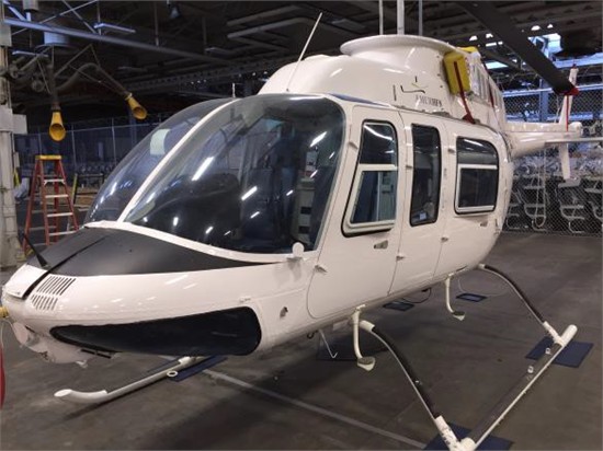 Helicopter Bell 206L-4 Long Ranger Serial 52280 Register N265AL used by Bristow US. Built 2003. Aircraft history and location