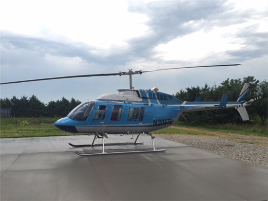 Helicopter Bell 206L-4 Long Ranger Serial 52031 Register N840BH TI-BIK N206TL JA6134 used by TVPX ,Turbines Ltd ,Keisatsu-chō JNPA (National Police Agency). Built 1993. Aircraft history and location