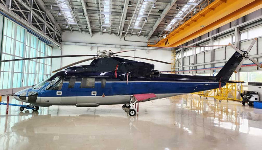 Helicopter Sikorsky S-76C Serial 760747 Register HL9474 N747Y. Built 2008. Aircraft history and location