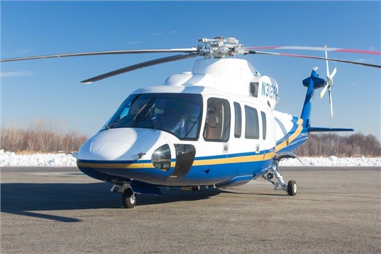 Helicopter Sikorsky S-76C Serial 760695 Register N327VA N250DV N312RG N2581X used by Sikorsky Helicopters. Built 2007. Aircraft history and location