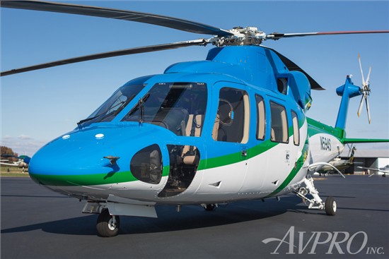 Helicopter Sikorsky S-76C Serial 760594 Register C-FLFN N594S N766P used by Canadian Helicopters Ltd ,Cleveland Clinic. Built 2005. Aircraft history and location