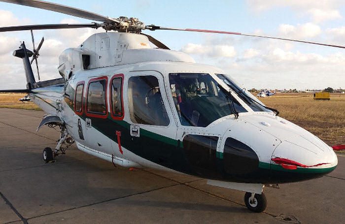 Helicopter Sikorsky S-76C Serial 760705 Register PR-LBA N2584Q used by Líder Aviação Lider (Lider Taxi Aereo) ,Air Logistics. Built 2008. Aircraft history and location