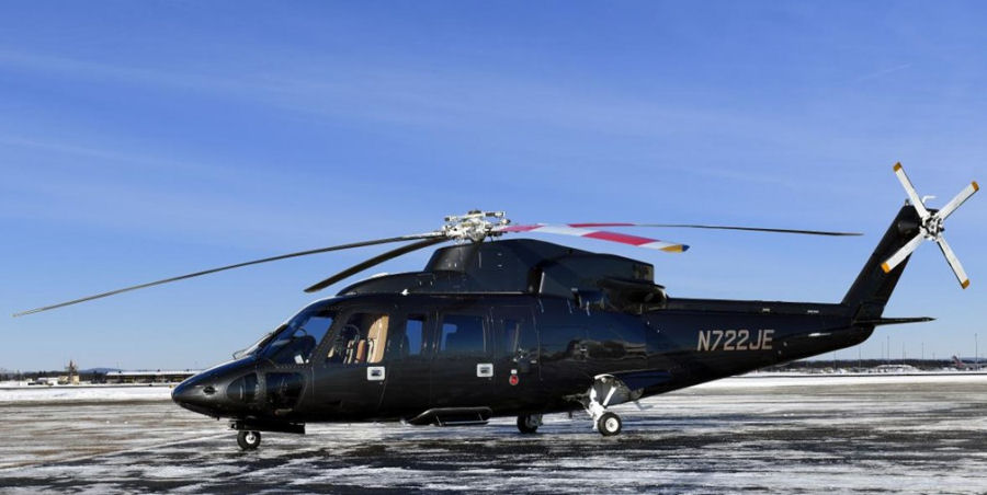 Helicopter Sikorsky S-76C Serial 760750 Register N722JE N750A. Built 2008. Aircraft history and location
