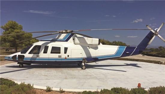 Helicopter Sikorsky S-76B Serial 760360 Register VP-BLE VR-BLE. Built 1989. Aircraft history and location