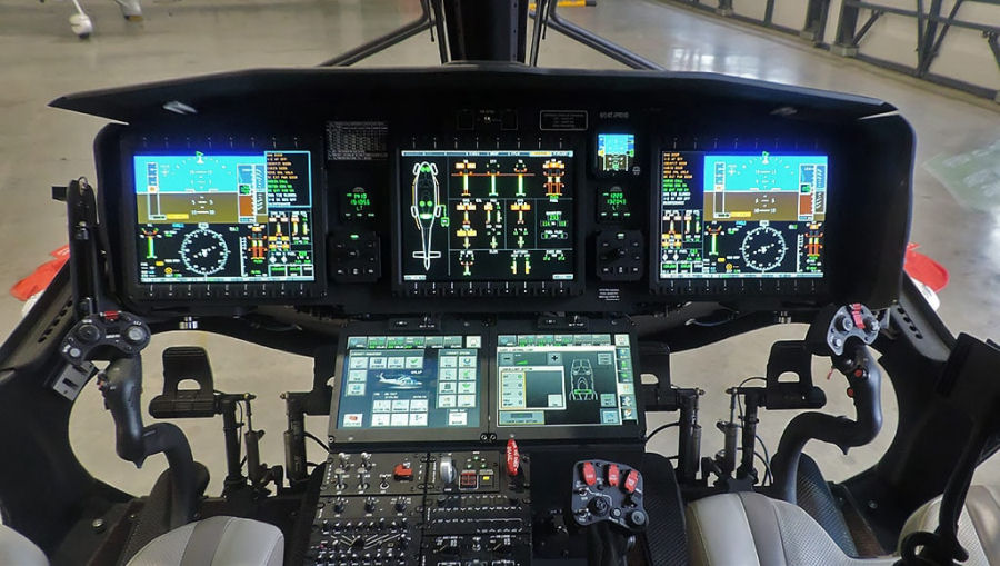 Helicopter AgustaWestland AW169 Serial 69020 Register G-MLAP used by Starspeed Ltd. Built 2017. Aircraft history and location