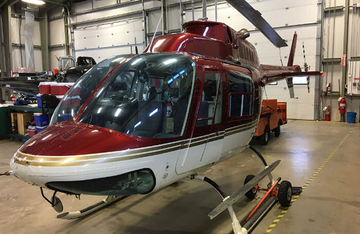 Helicopter Bell 206B-2 Jet Ranger Serial 1000 Register C-FKWB C-FPQU CF-PQU used by Aurora Helicopters (Wood Buffalo Helicopters) ,Great Slave Helicopters GSH ,Government of Canada. Built 1973. Aircraft history and location