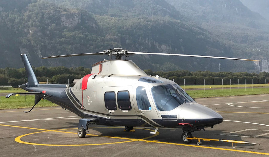 Helicopter AgustaWestland AW109SP GrandNew Serial 22237 Register UR-GDF used by GDF. Built 2011. Aircraft history
