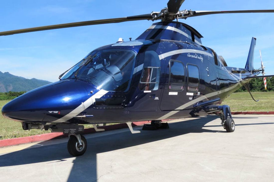 Helicopter AgustaWestland AW109SP GrandNew Serial 22259 Register N109GN PP-DSA. Built 2012. Aircraft history