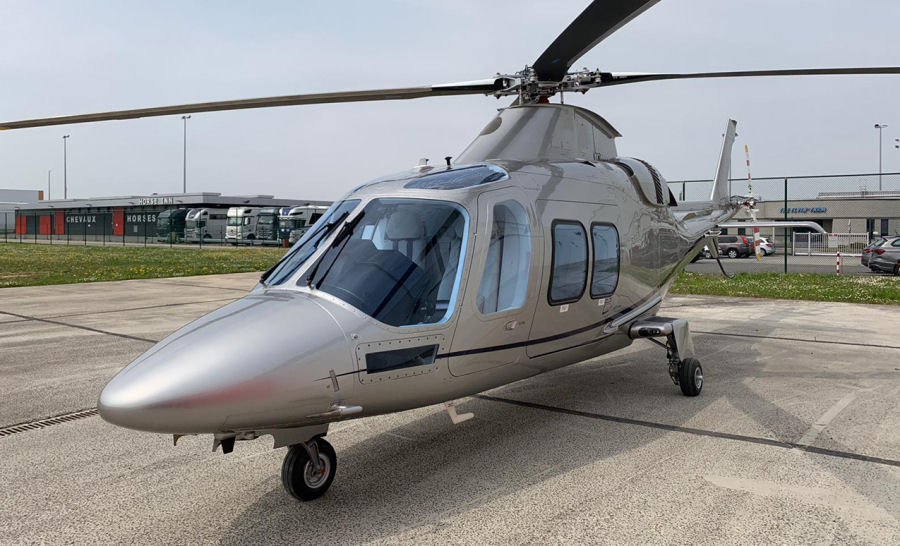 Helicopter AgustaWestland AW109SP GrandNew Serial 22241 Register 5N-BQH. Built 2012. Aircraft history and location