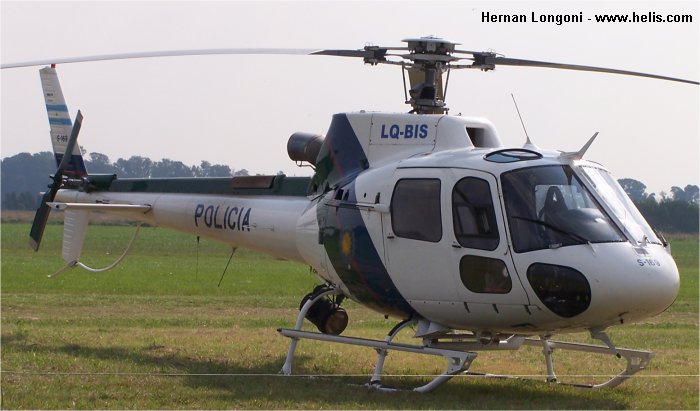 Argentina Police AS350 helicopter
