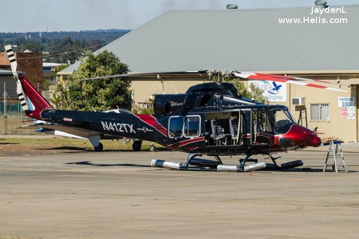 Helicopter Bell 412EP Serial 36550 Register N412TX N436XP C-GFZG used by Bell Helicopter ,Bell Helicopter Canada. Built 2010. Aircraft history and location