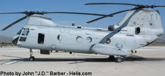 Marines CH-46 Sea Knight Camp Pendleton