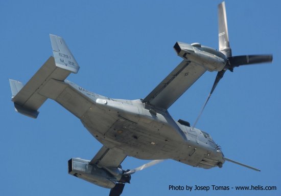 V-22 Osprey at Farnborough air show