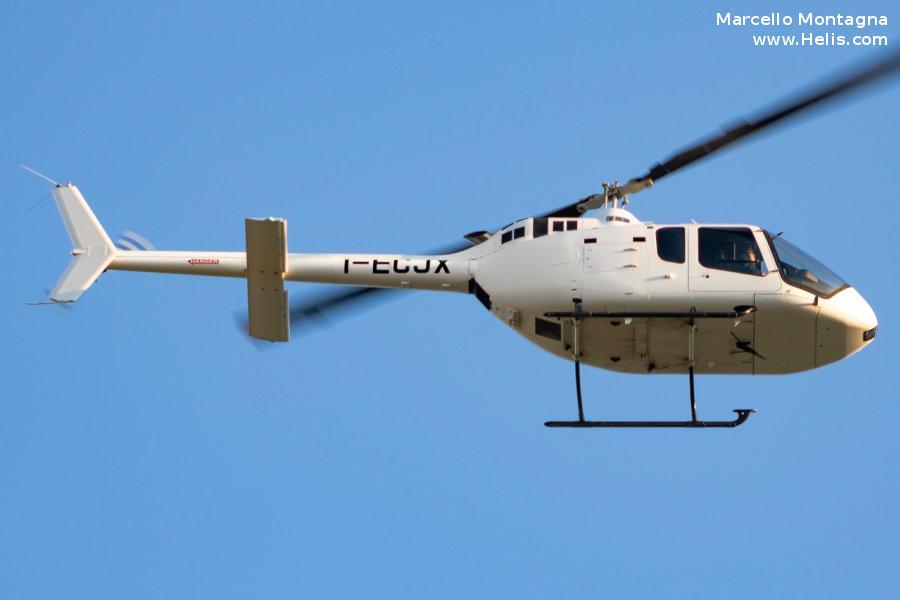 Helicopter Bell 505 Jet Ranger X Serial 65218 Register I-ECJX C-GIRI used by Bell Helicopter Canada. Built 2019. Aircraft history and location