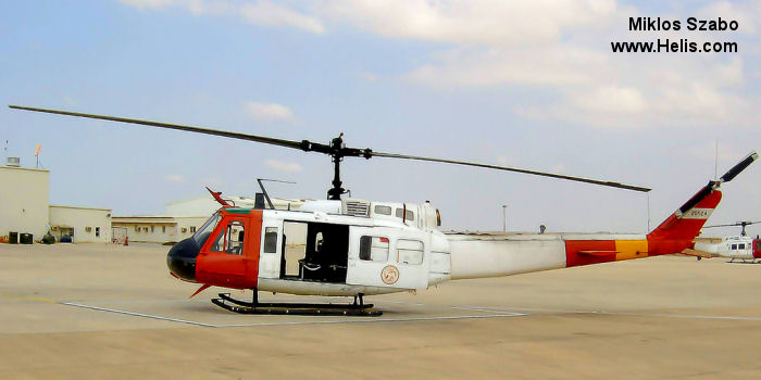 Helicopter Bell UH-1H Iroquois Serial 12848 Register 71-20024 used by US Army Aviation Army. Aircraft history and location