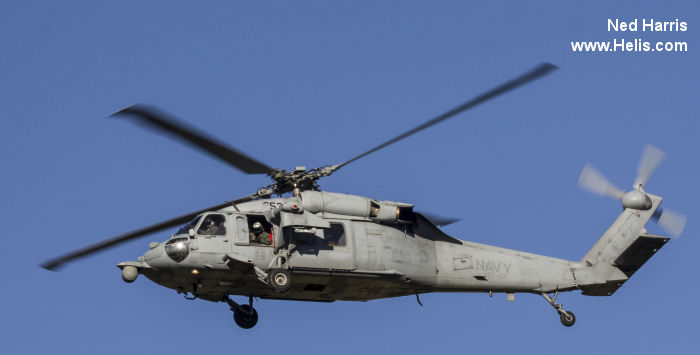 Helicopter Sikorsky MH-60S Seahawk Serial unknown Register 166357 used by US Navy USN. Aircraft history and location