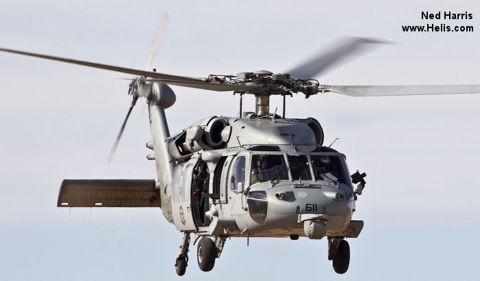Helicopter Sikorsky MH-60S Seahawk Serial unknown Register 167899 used by US Navy USN (United States Naval Aviation). Aircraft history and location