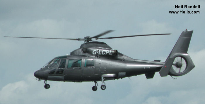 Helicopter Aerospatiale SA365N2 Dauphin 2 Serial 6393 Register G-LCPL PT-YIF ZS-RAZ. Built 1991. Aircraft history and location