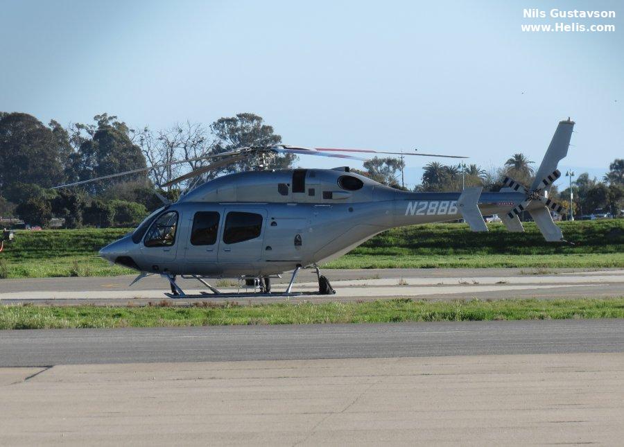 Helicopter Bell 429 Serial 57327 Register N28BB N45KK N429KK C-FULH used by Bell Helicopter ,Bell Helicopter Canada. Built 2016. Aircraft history and location