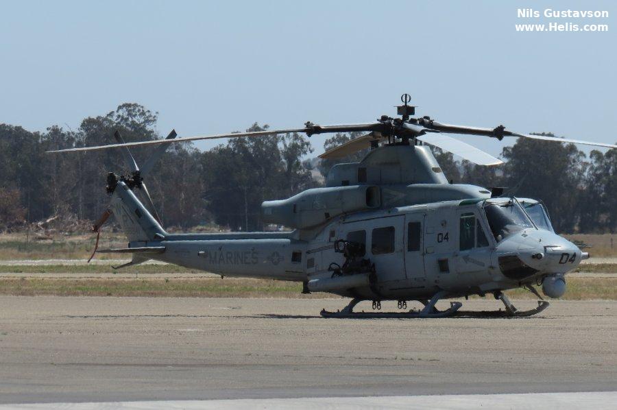 Helicopter Bell UH-1Y Venom Serial 55232 Register 169241 used by US Marine Corps USMC. Aircraft history and location