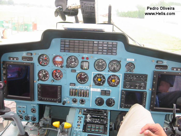 Russian Helicopters Ka-32A11BC cockpit