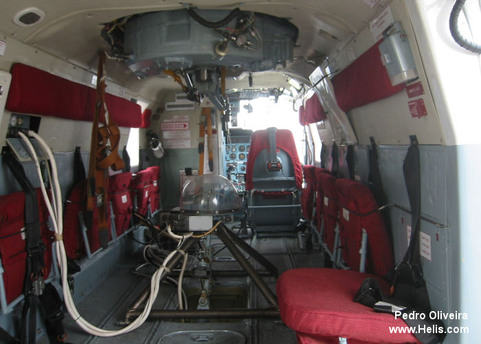 Russian Helicopters Ka-32A11BC cabin