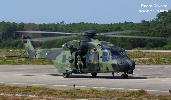 Helicopter NH Industries NH90 TTH Serial 1211 Register NH-214 used by Maavoimat (Finnish Army). Aircraft history and location