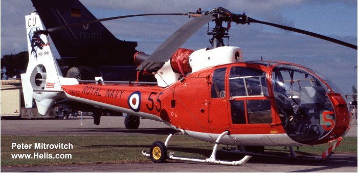 Helicopter Aerospatiale SA341C Gazelle HT.2 Serial 1081 Register G-CTFS G-OJCO G-LEDR G-CBSB XW857 used by London Helicopter Centres ,Fleet Air Arm RN (Royal Navy). Built 1973. Aircraft history and location