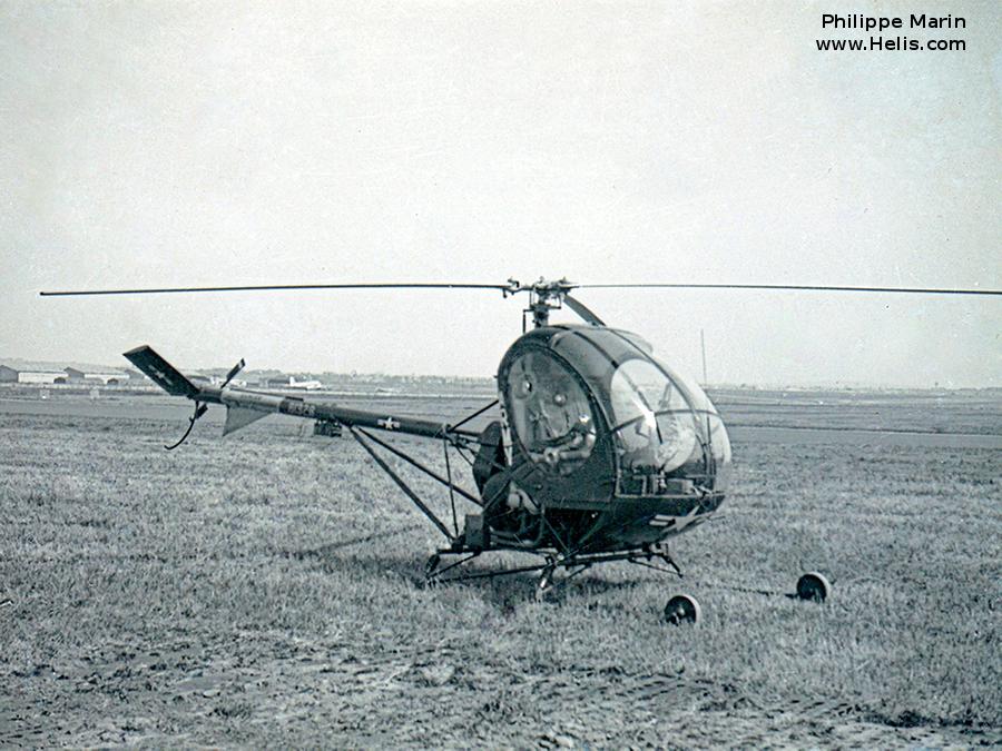 Helicopter Hughes XH-42 / YHO-2 Serial 58-1328 Register 58-1328 used by US Army Aviation. Built 1958. Aircraft history and location