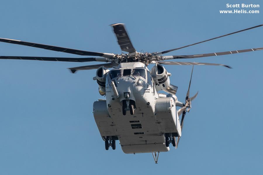 Helicopter Sikorsky CH-53K King Stallion Serial  Register 170001 used by US Marine Corps USMC. Built 2022. Aircraft history and location