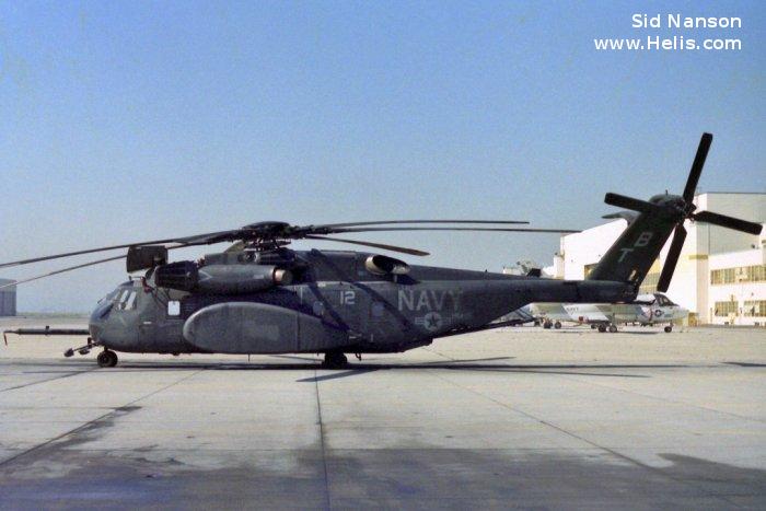 Helicopter Sikorsky MH-53E Sea Dragon Serial 65-528 Register 162516 used by US Navy USN. Aircraft history and location