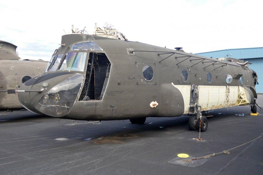 Helicopter Boeing CH-47D Chinook Serial M.3458 Register 93-0931 used by US Army Aviation Army. Aircraft history and location