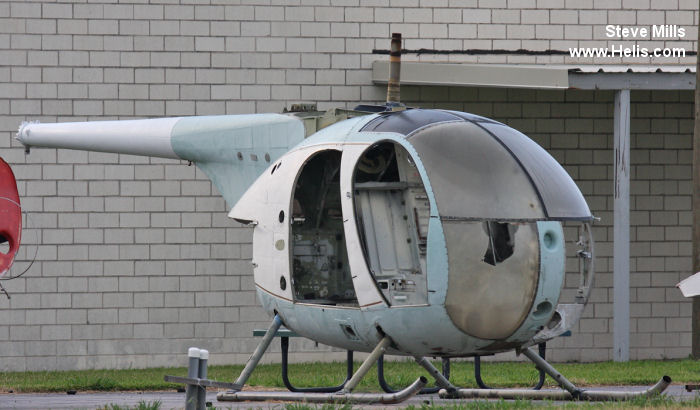 Helicopter Hughes 369D / 500D Serial unknown Register . Aircraft history and location