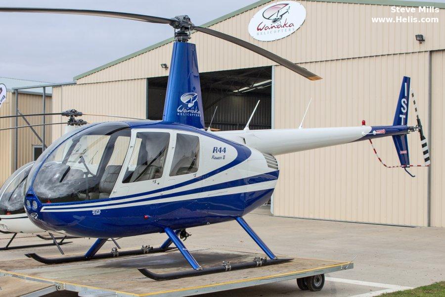 Helicopter Robinson R44 Raven II Serial 11683 Register ZK-IST. Aircraft history and location