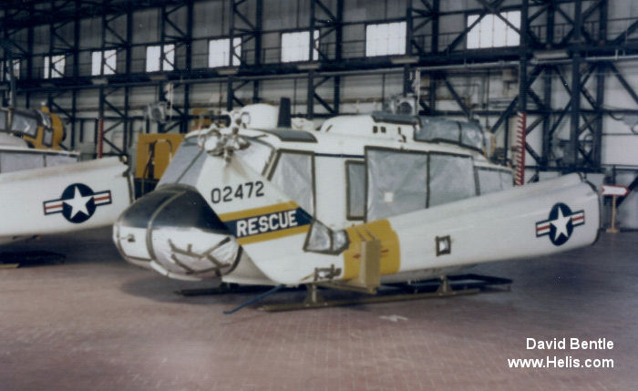 Helicopter Bell HH-1H Iroquois Serial 17116 Register N205SD 70-2472 used by VCSD (Ventura County Aviation Unit) ,US Air Force USAF. Aircraft history and location