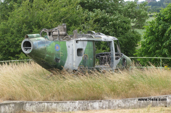 Helicopter Westland Lynx AH1 Serial 030 Register XZ175 used by Army Air Corps AAC (British Army). Built 1977. Aircraft history and location