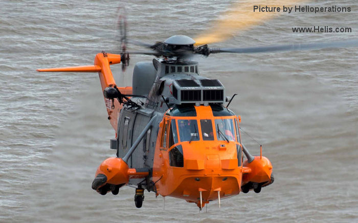 Helicopter Westland Sea King HAS.1 Serial wa 654 Register XV666 used by Developing Assets (UK) Ltd ,Fleet Air Arm RN (Royal Navy). Built 1970. Aircraft history and location