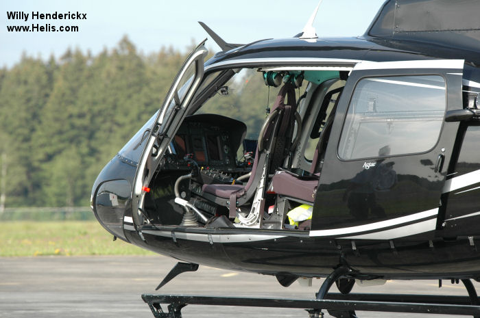 Helicopter Eurocopter AS350B2 Ecureuil Serial 4673 Register N35YY. Aircraft history and location