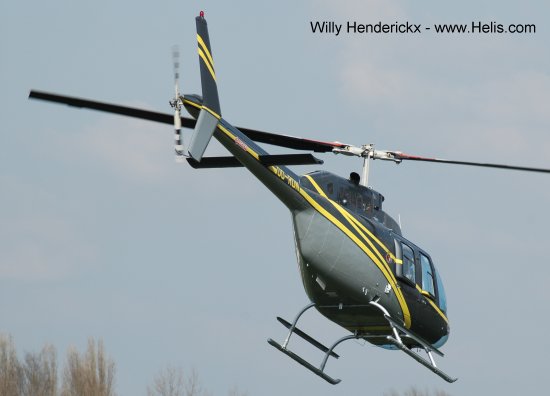 Helicopter Bell 206B-3 Jet Ranger Serial 4589 Register OO-RDN. Aircraft history and location