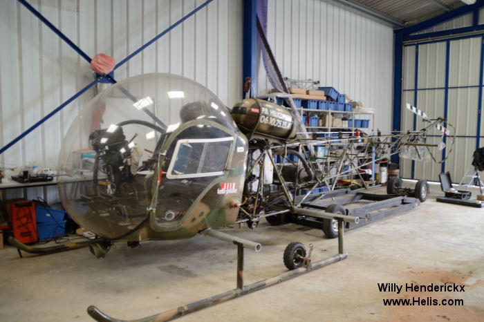 FBVXD 1458 Bell 47G2 C/N 1458