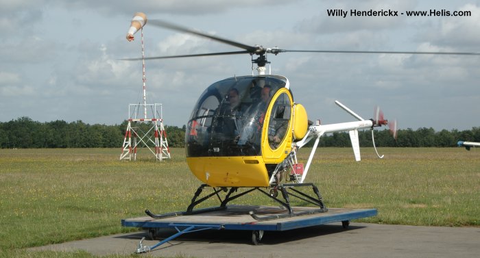 Helicopter Hughes 269C / 300 Serial 61-1060 Register F-GHAF. Aircraft history and location