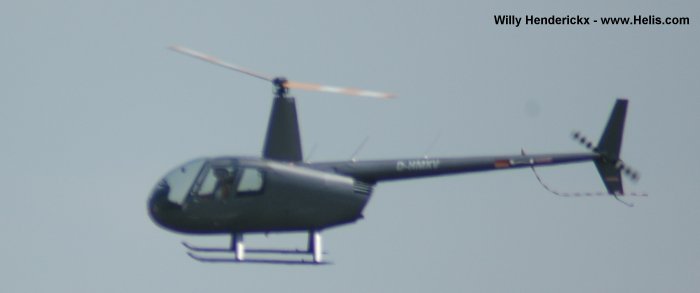 Helicopter Robinson R44 Raven II Serial 11915 Register D-HDLH OE-XSK D-HMKV used by DL Helicopter Technik. Aircraft history and location
