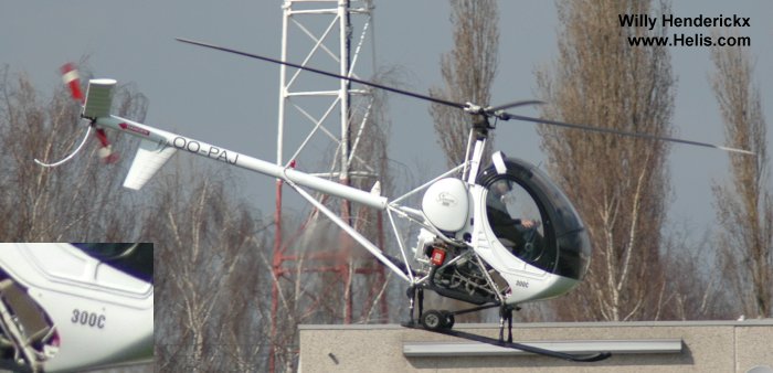 Helicopter Schweizer 300C Serial S1777 Register ZK-IHS D-HPAC OO-PAJ PH-MDE. Built 1999. Aircraft history and location