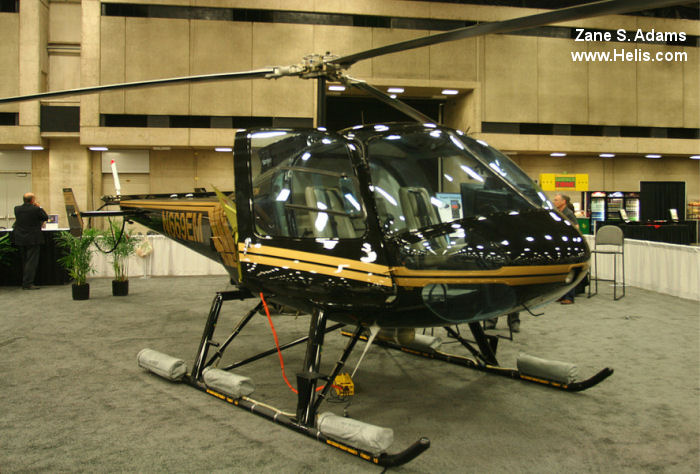 Helicopter Enstrom 480B Serial 5085 Register N669EM PR-ECF. Built 2005. Aircraft history and location